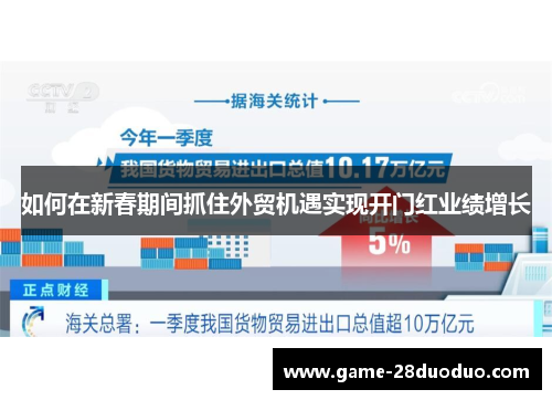 如何在新春期间抓住外贸机遇实现开门红业绩增长