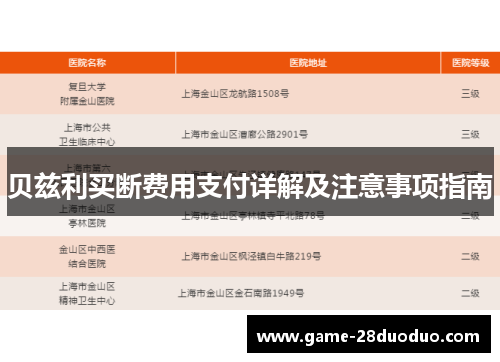 贝兹利买断费用支付详解及注意事项指南 贝兹利买断费用支付详解及注意事项指南